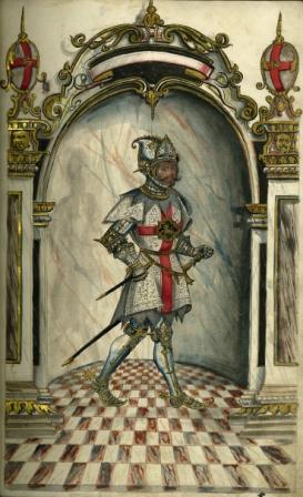 Knight in a niche